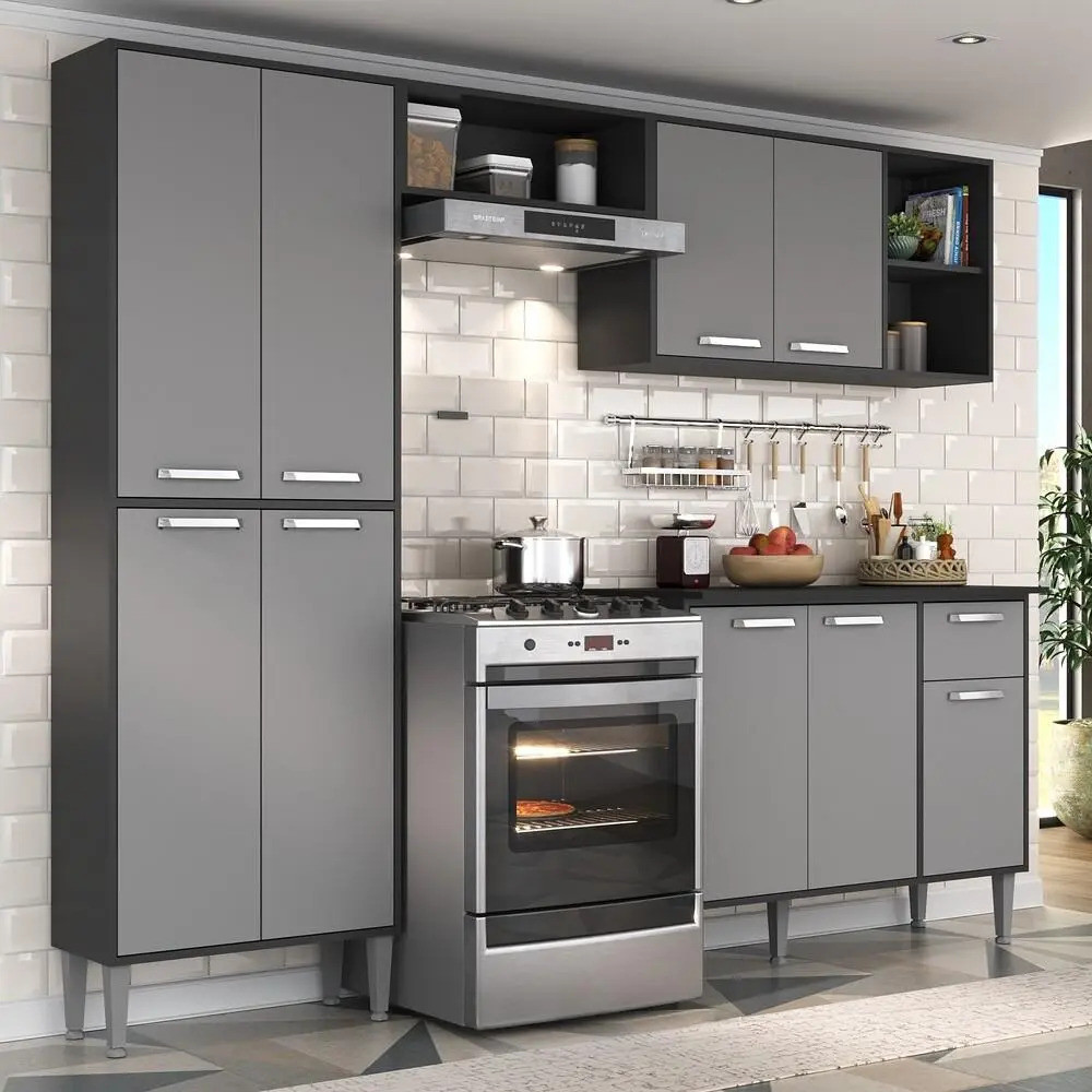 Cozinha Compacta Armário Balcão Vm2840 Xangai