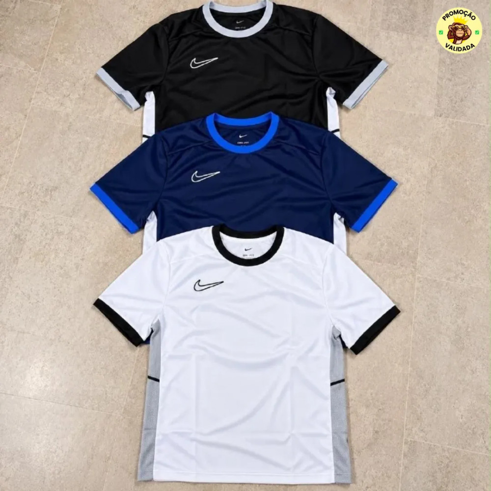 Camiseta Nike Dry-fit Academy 3 cores