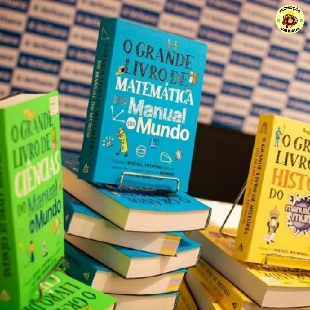 O grande livro de matemática do Manual do Mundo