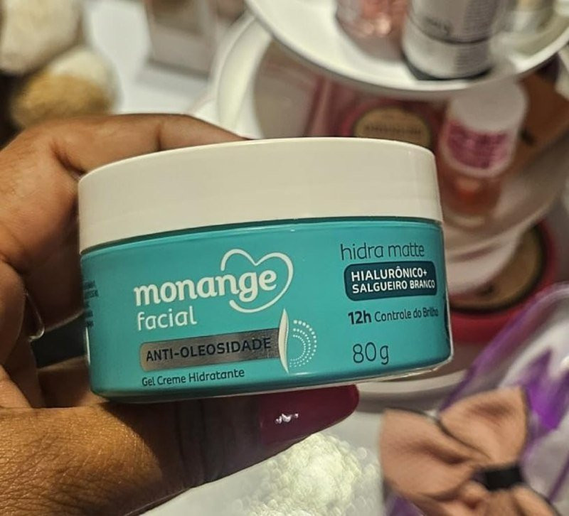 Monange Hidratante Facial Hidra Matte 80g