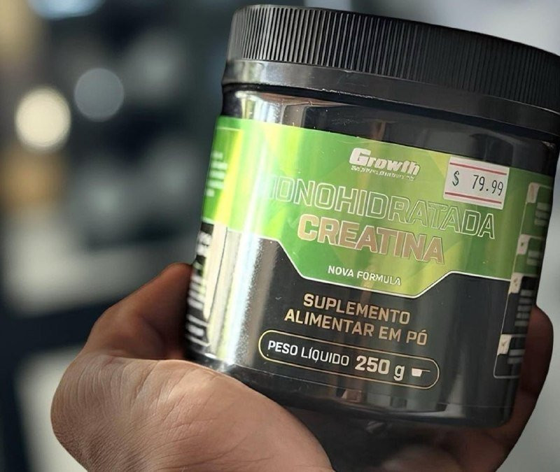💪 Creatina Monohidratada 250g Growth Supplements