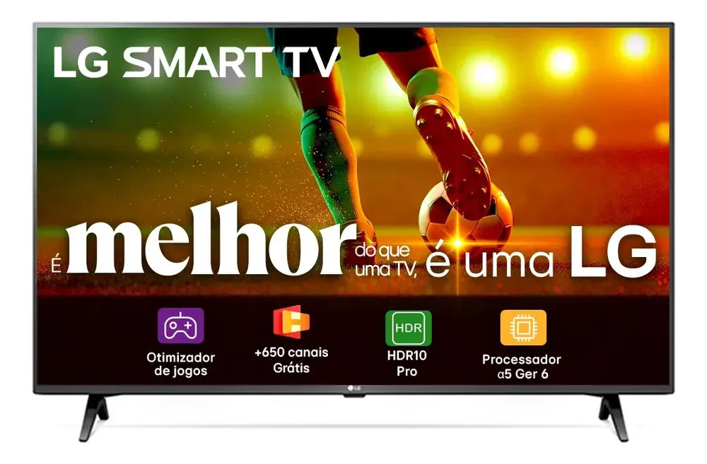 Smart TV LG 43 Full HD A5 Gen6 AI Alexa webOS