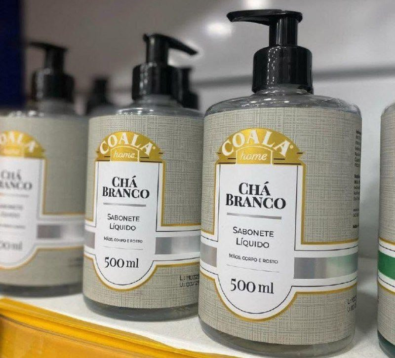 Sabonete Líquido Coala Chá Branco 500ml