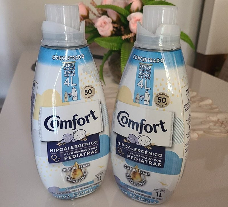 Amaciante Concentrado Comfort Puro Cuidado 1L