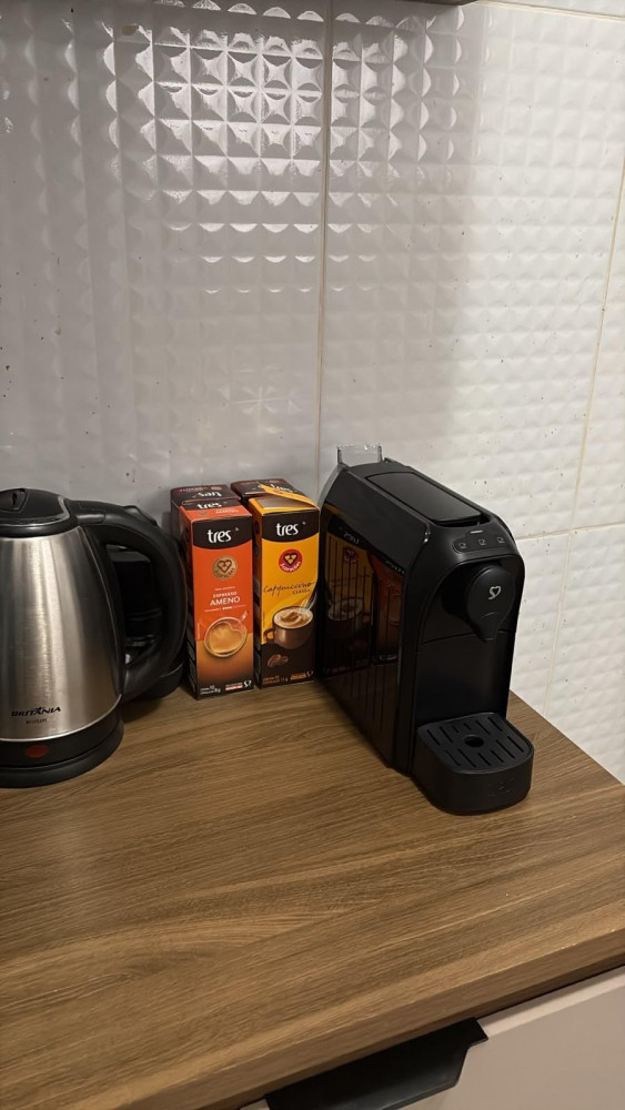 3 Corações Cafeteira Espresso Passione Vermelha