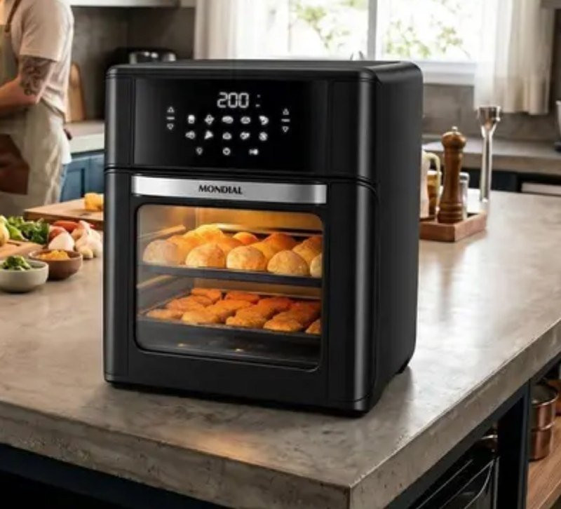 Fritadeira Air Fryer Forno Oven 12L Mondial
