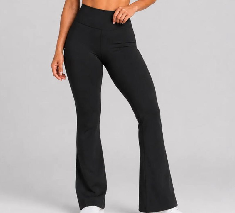 Calça Legging Leg Flare Zero Transparência