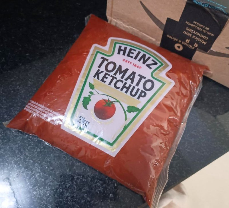 SACÃO DE TOMATE SAUDÁVEL Heinz Ketchup Sache Tradicional 2Kg