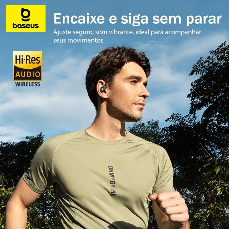 Fones de Ouvido Baseus Eli Sport 2 Sem Fio