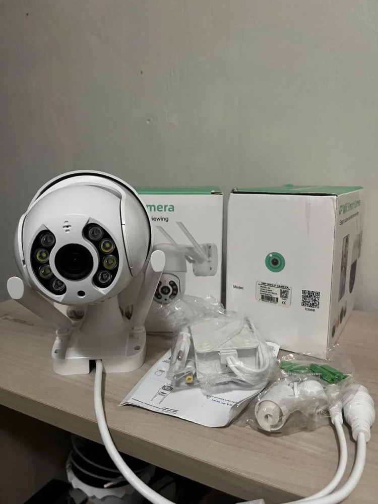 Kit 2 Câmeras Segurança IP WiFi iCSee IR