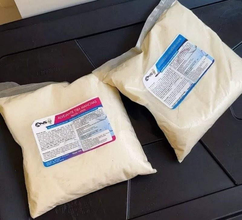 Alvejante 1kg + Percarbonato de Sódio 1kg