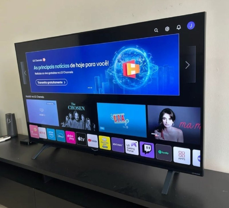 Smart TV 4K 50 LG UHD Processador α7 AI Ger8