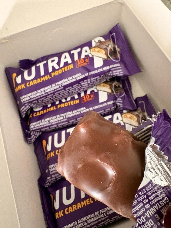 Nutrata Caramel Protein Dark Caramel - 12 unidades