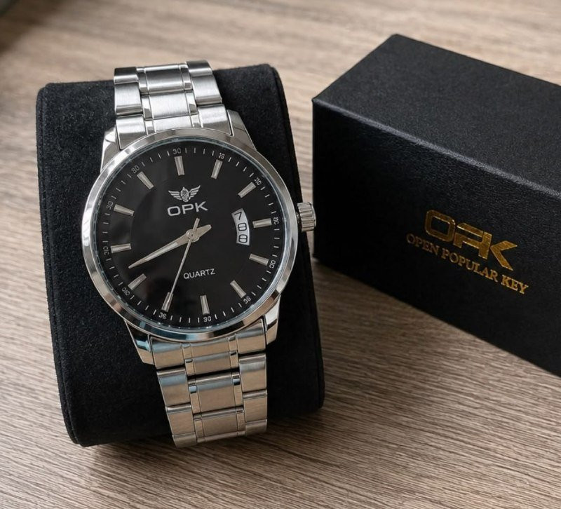 ⌚ Relógio OPK 6010 Aço Inoxidável