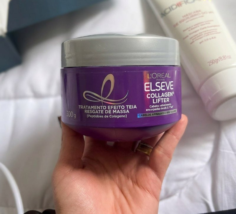 Máscara de Tratamento Condicionante Elseve Collagen Lifter, 300g