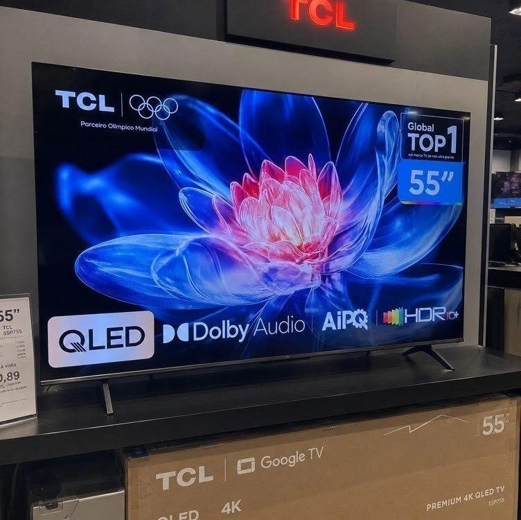 TCL 55 QLED 4K T6C Google TV HDR10+