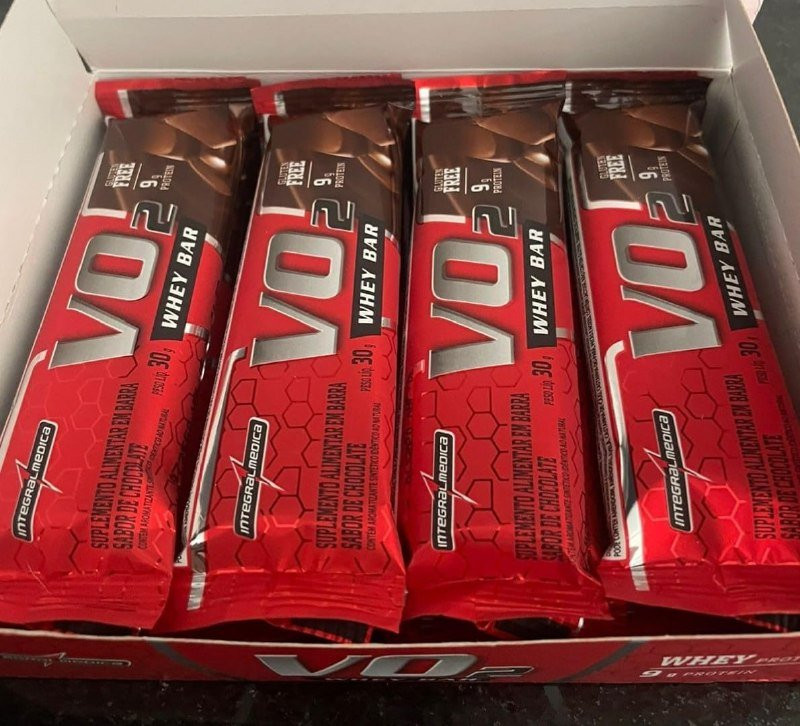 🍫 Vo2 Protein Bar Chocolate - 12un