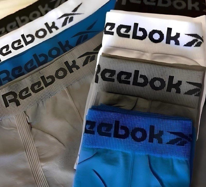 Kit 6 Cuecas Boxer Reebok Microfibra Sem Costura