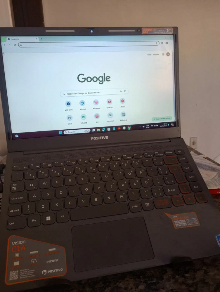 Positivo Vision C14 Intel Celeron 14 Cinza