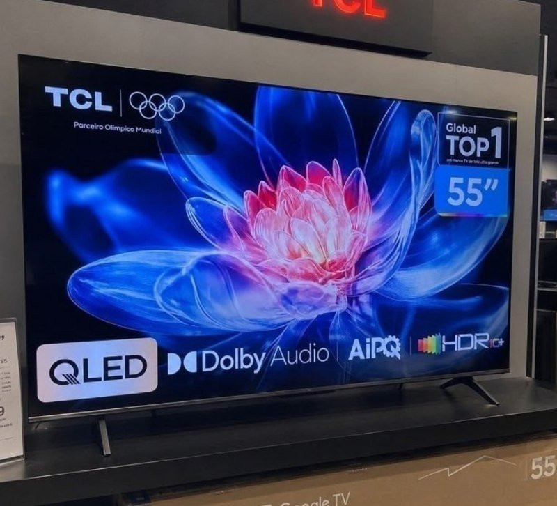 Smart TV TCL 55 QLED 4K Google TV