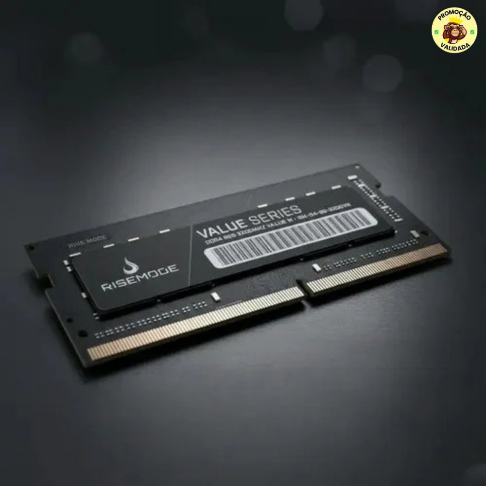 Memória para Notebook Rise Mode Value, 8GB