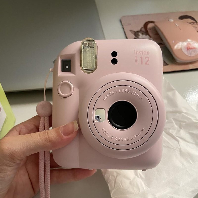 Câmera Instax Mini 12 Rosa