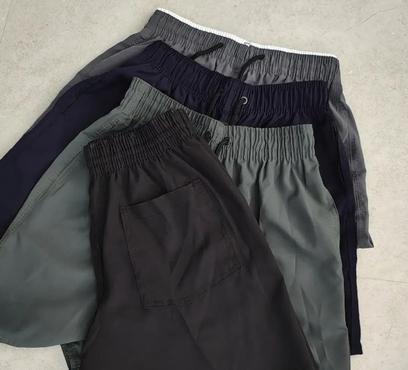 🩳 Kit 4 Bermudas Shorts Elastano