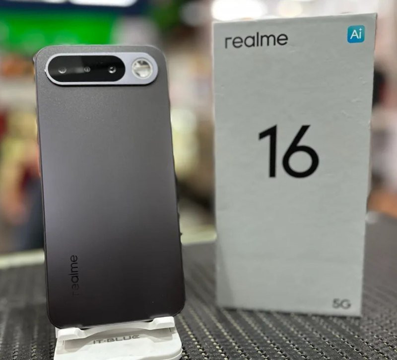 Realme 16 5G, 256GB, 12GB RAM, Bateria 6550mAh