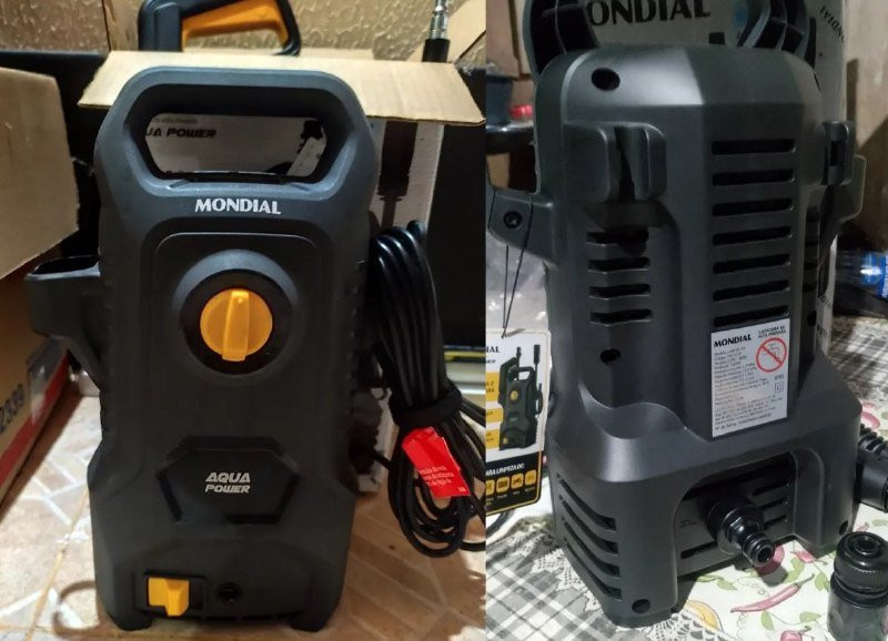 Lavadora de Alta Pressão Aqua Power Mondial 1400w