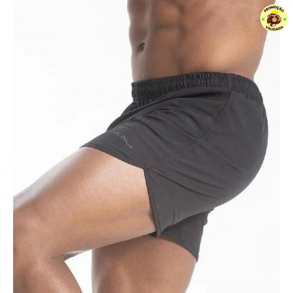 Kit 5 Shorts De Corrida Dry Alpha
