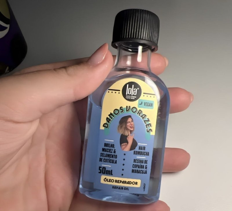 Danos Vorazes Óleo Reparador 50ml Lola Cosmetics