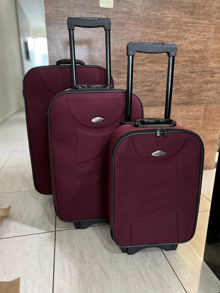 Kit 3 Malas de Viagem Resistente P M G ANAC