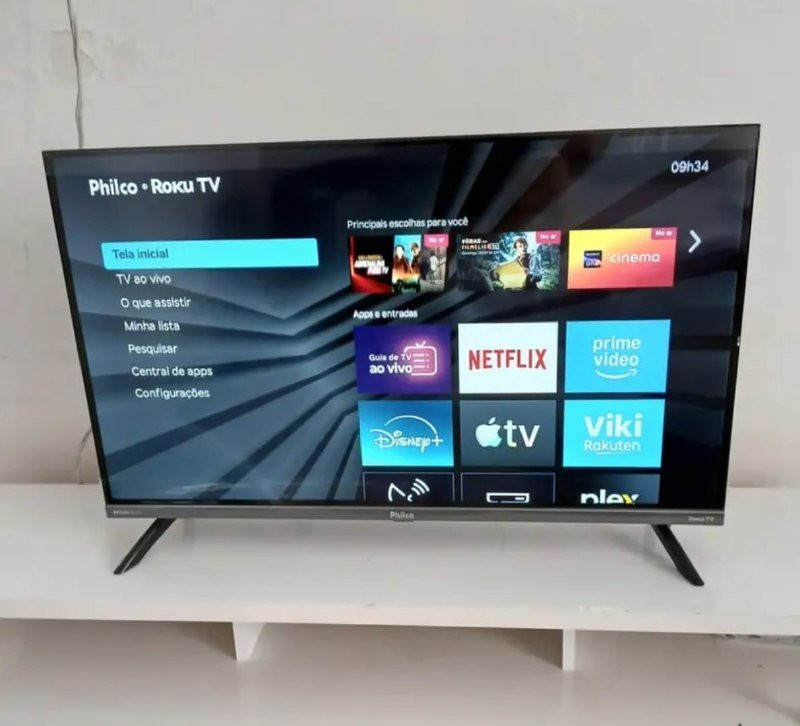 Smart TV 32 Philco Roku Dolby Audio