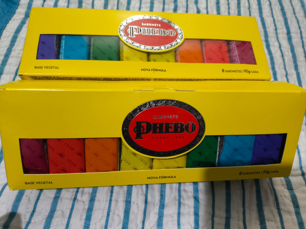 Kit Sabonete PHEBO Amarelo 720g