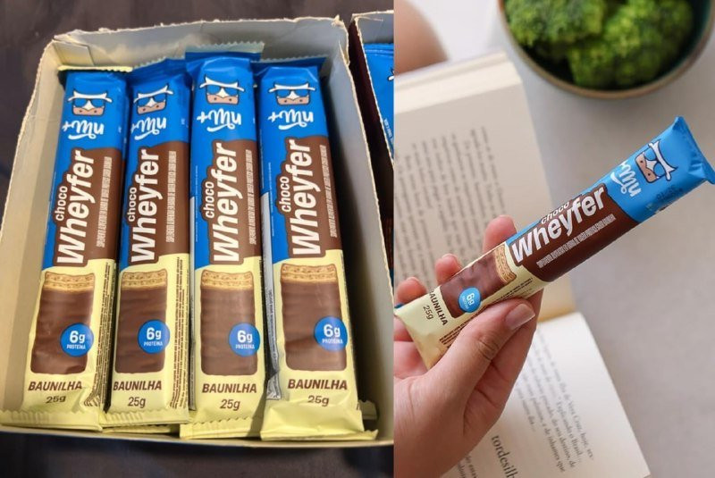 Mu Chocowheyfer Proteico Sabor Baunilha - 12 unidades