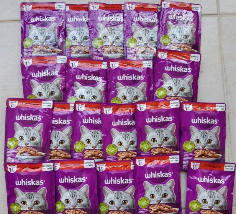 Whiskas Sachê 85g – 16 Unid +4 Grátis Leve 20