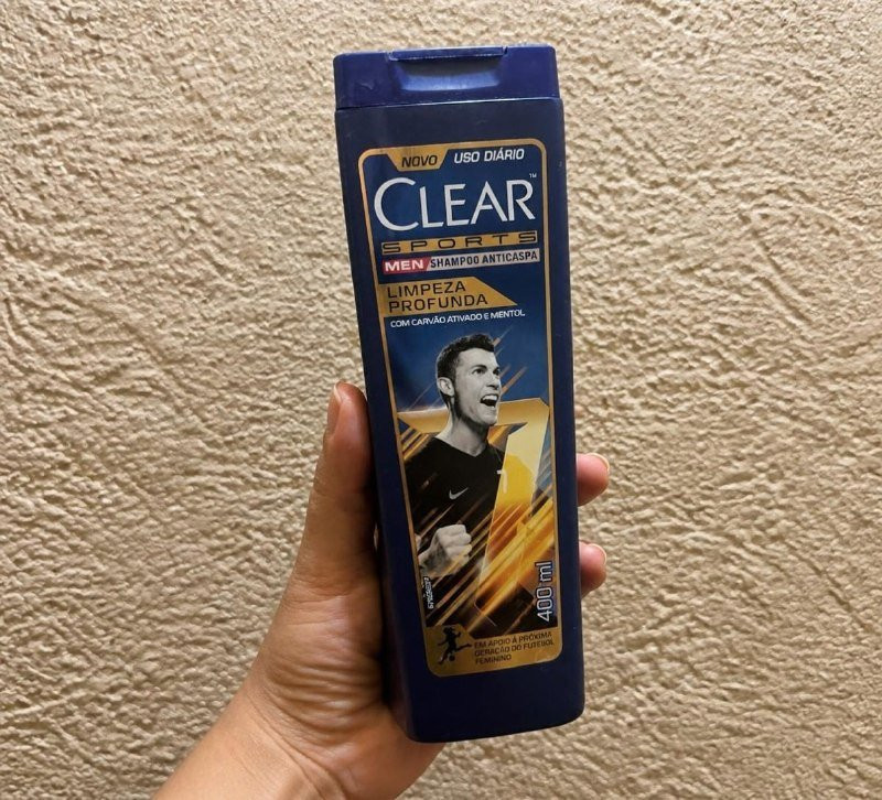 Clear Sports Men Shampoo Anticaspa Limpeza Profunda 400ml