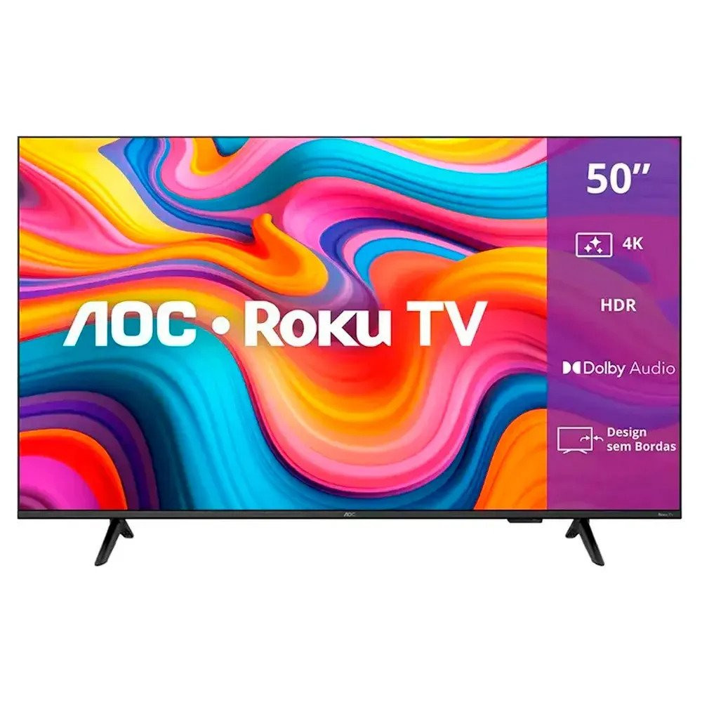 Smart TV AOC 50 Roku 4K UHD Wi-Fi