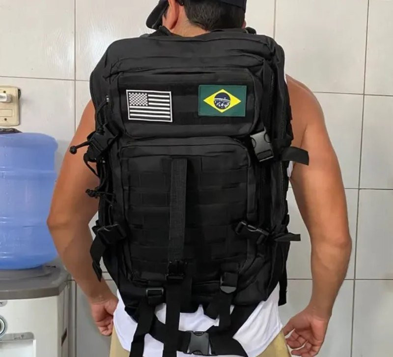 Mochila Impermeável Militar Reforçada Grande- 50litros