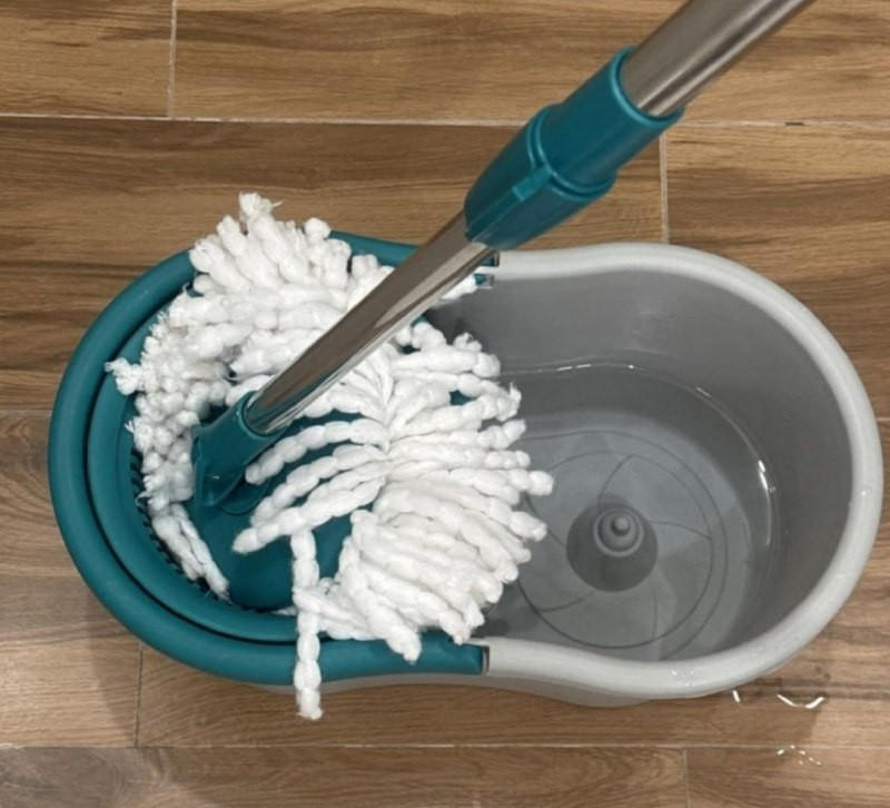 🪣 Flash Limp Mop Giratório Fit com Balde 8L