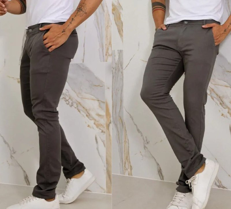 Calça Sarja com Bolso