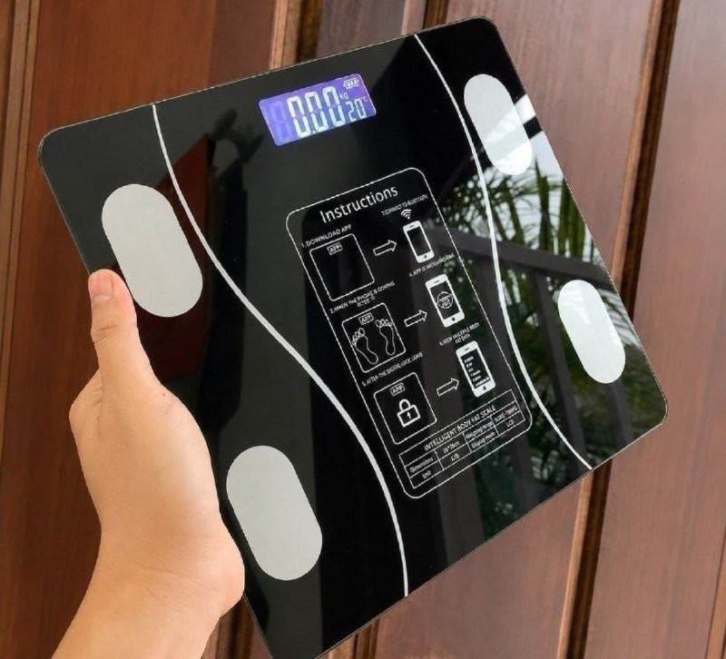 Balança Digital Bioimpedância Bluetooth