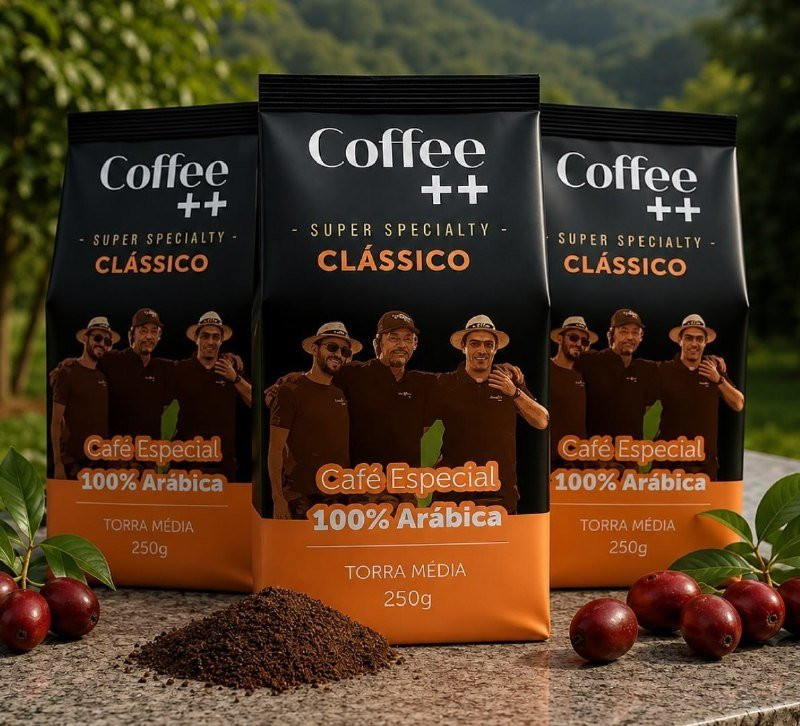☕ Café Super Especial em Grãos Pack 3 unidades de 250g Coffee Mais