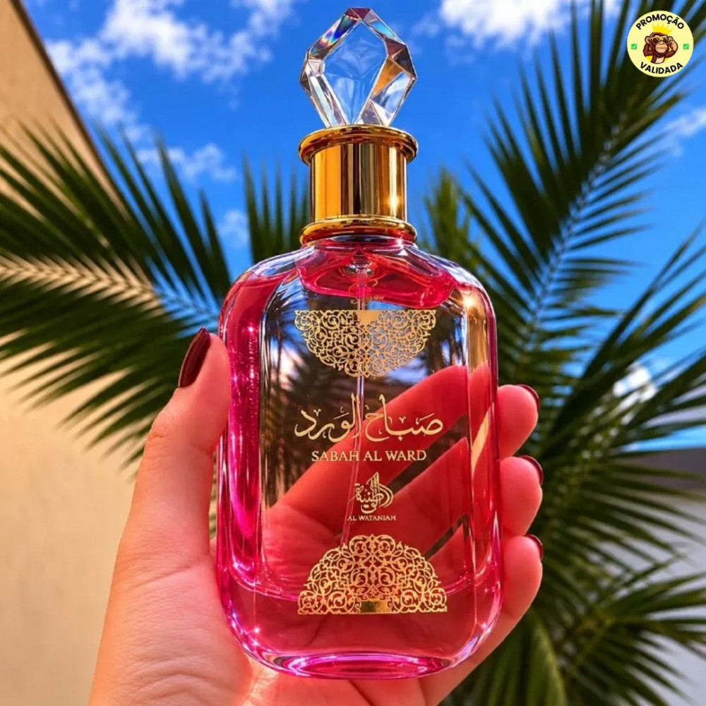Perfume Arabe Sabah Al Ward Sugar EDP 100ml Feminino