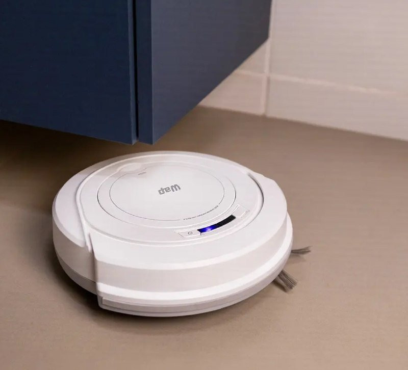 Robô Aspirador de Pó WAP ROBOT W90 Automático 3 em 1 - Branco