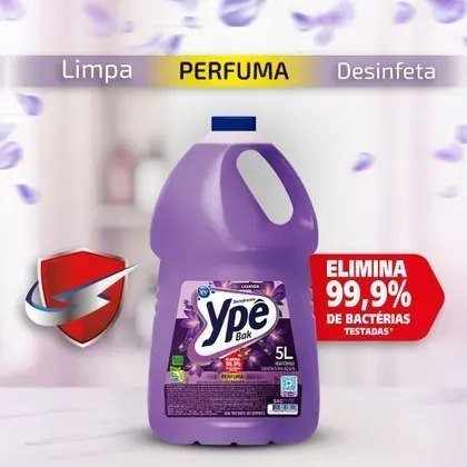 Desinfetante Ypê Bak Lavanda 5 Litros