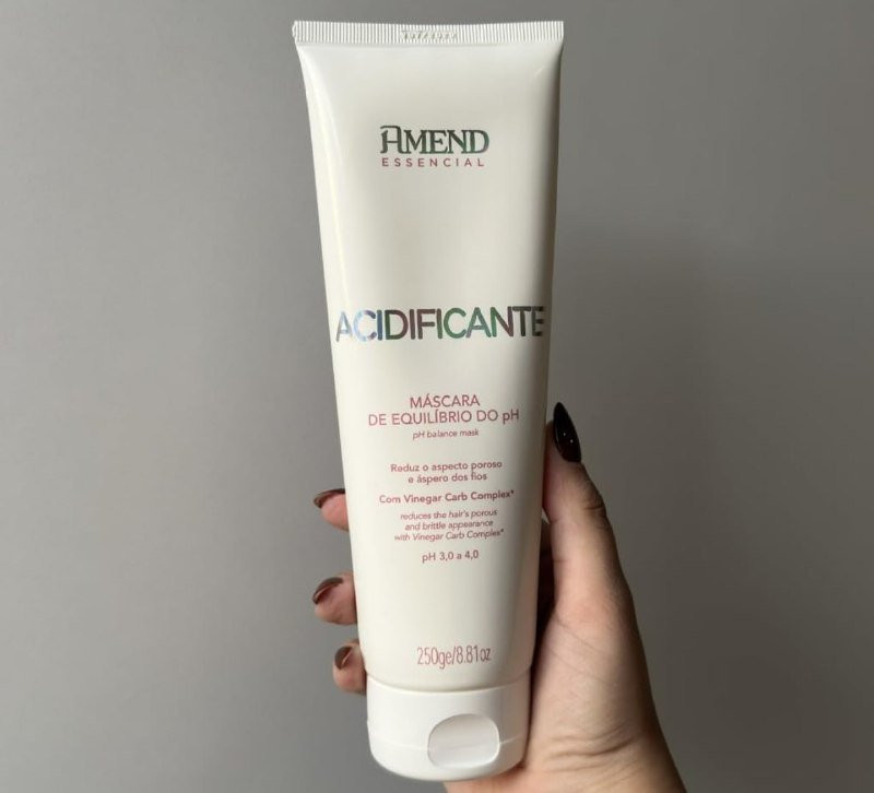 💆‍♀️ Máscara de Equlíbrio Amend Essencial Acidificante Ph 250g