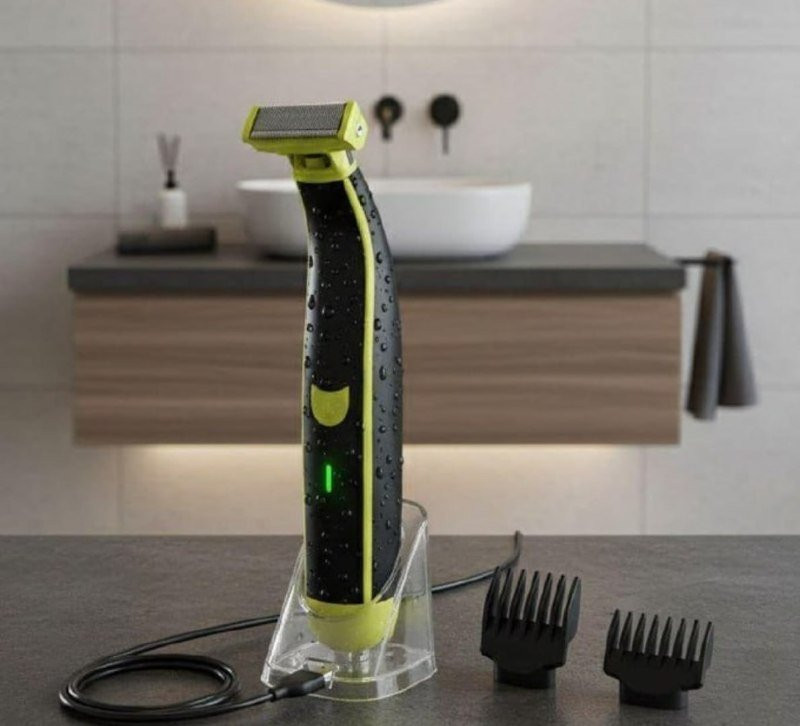 Aparador De Pelos Elétrico Lecom Prova D'água Bivolt