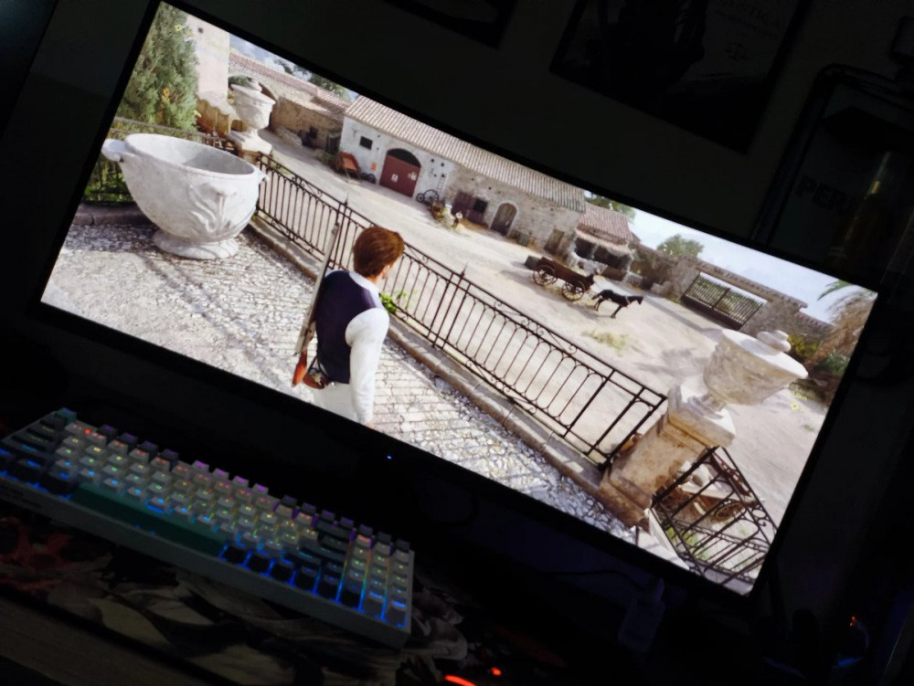 Asus TUF VG34WQML5A WQHD 250 Hz Curvo Preto