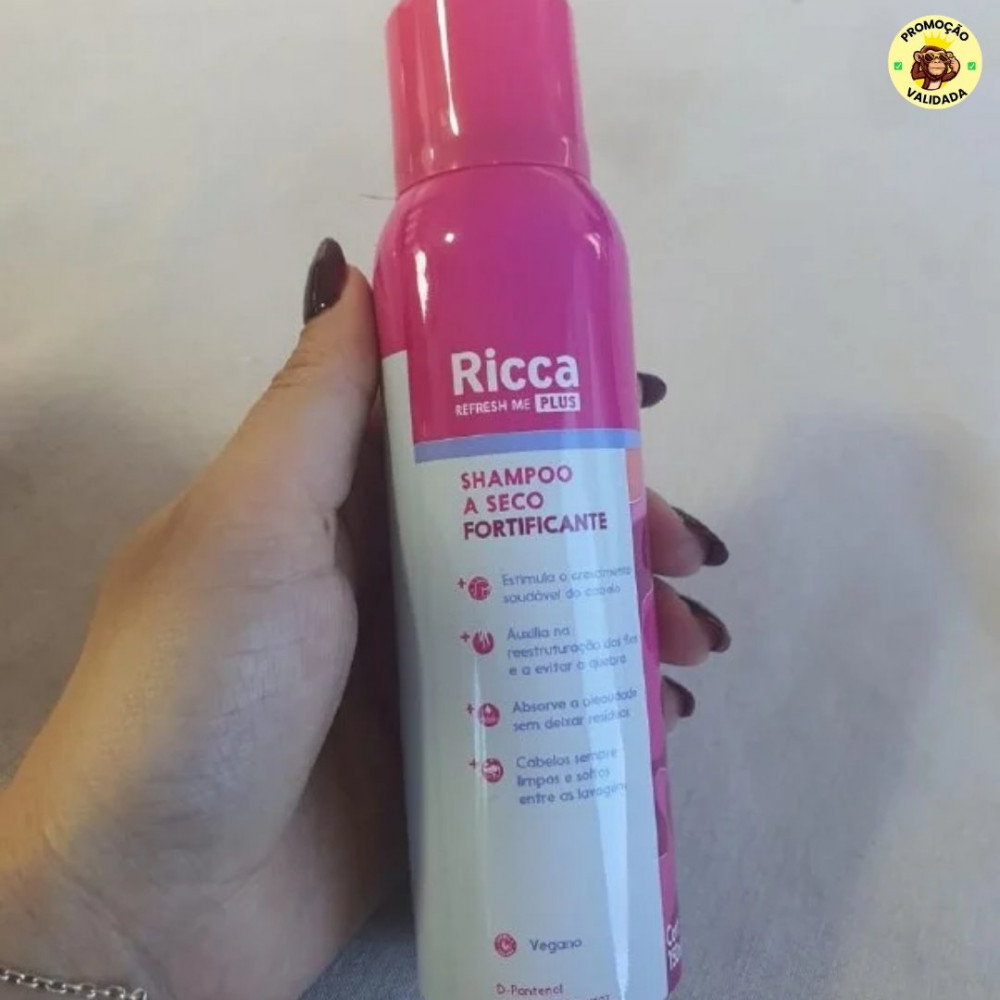 Ricca Shampoo a Seco Fortificante